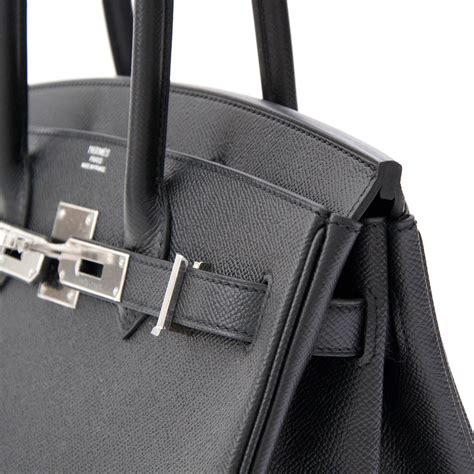 hermes birkin black 30 epsom|Hermes Birkin 30 price.